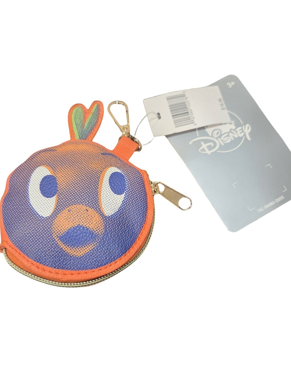 Disney Parks Epcot THE ORANGE BIRD Coin Purse Bag Charm 2026 Festival NEW